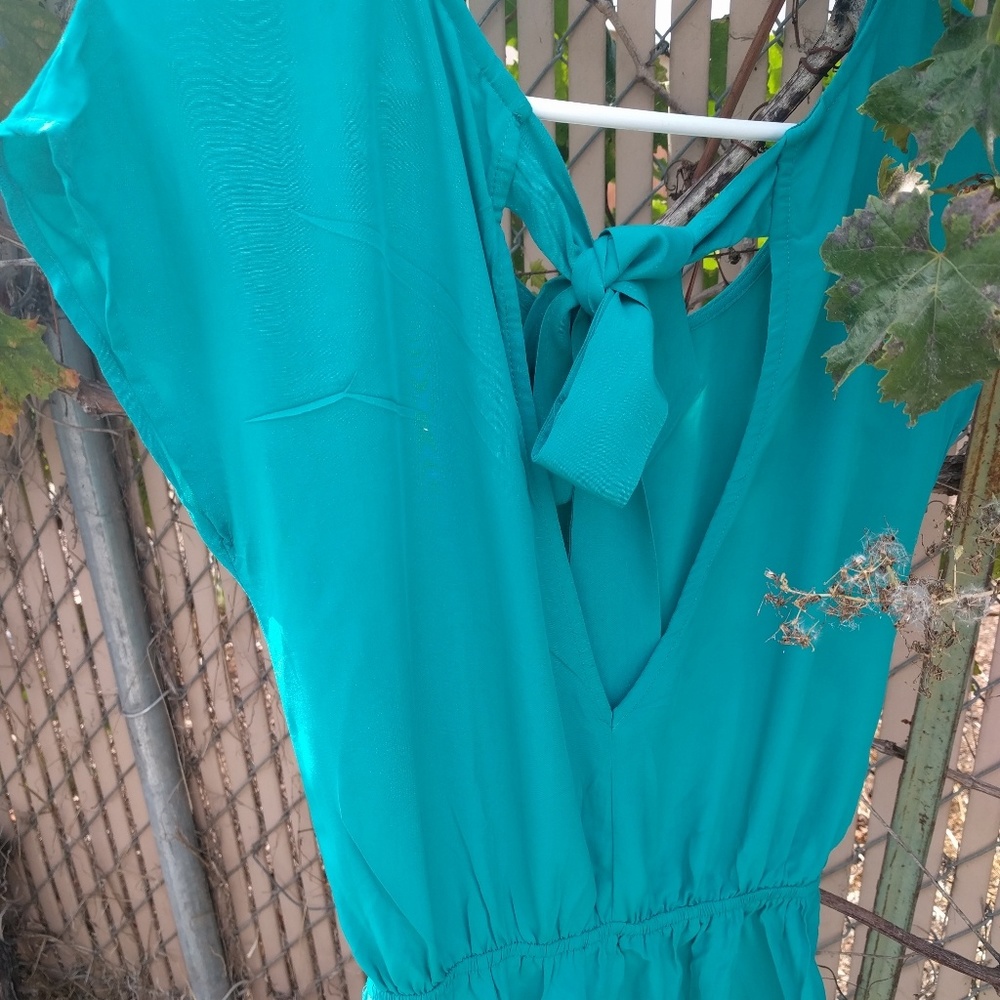 Green Romper - Picture 2 of 4